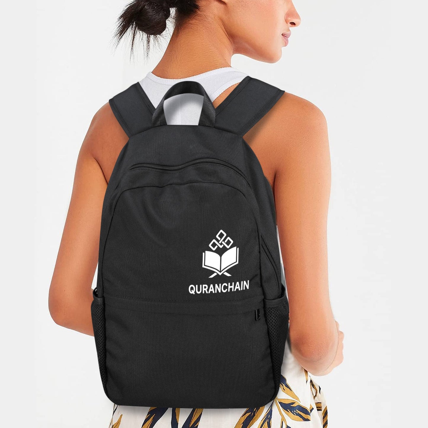 QuranChain® Signature Nylon School & Travel Backpack