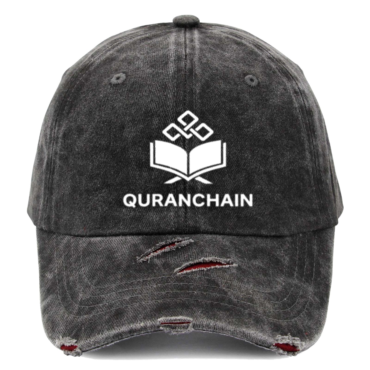 QuranChain® Distressed Baseball Cap – USA Edition