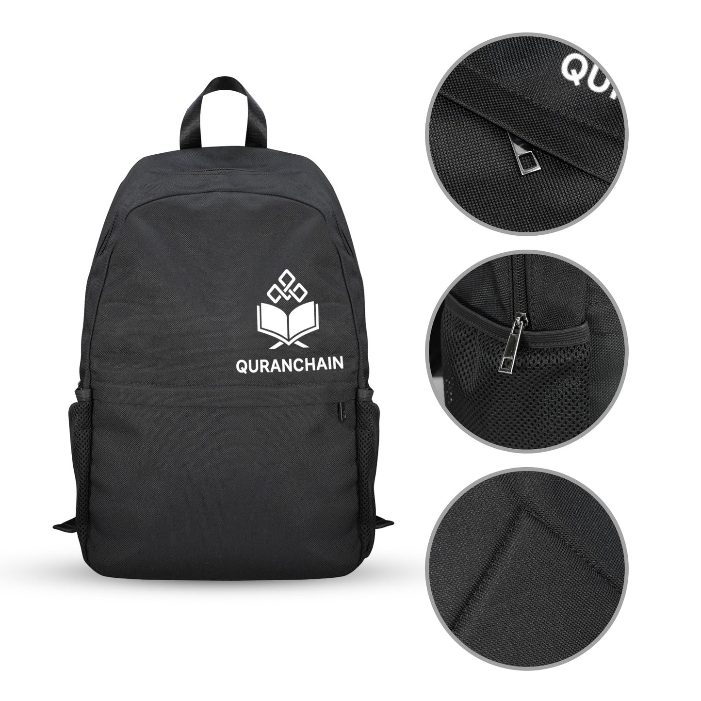QuranChain® Signature Nylon School &amp; Travel Backpack