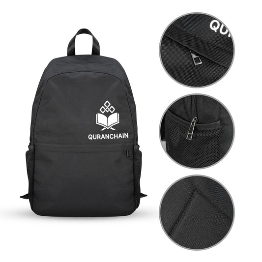 QuranChain® Signature Nylon School &amp; Travel Backpack